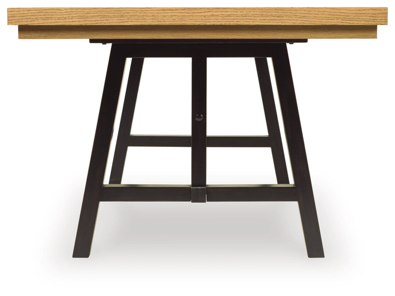 Mesa de comedor extensible rectangular Galliden