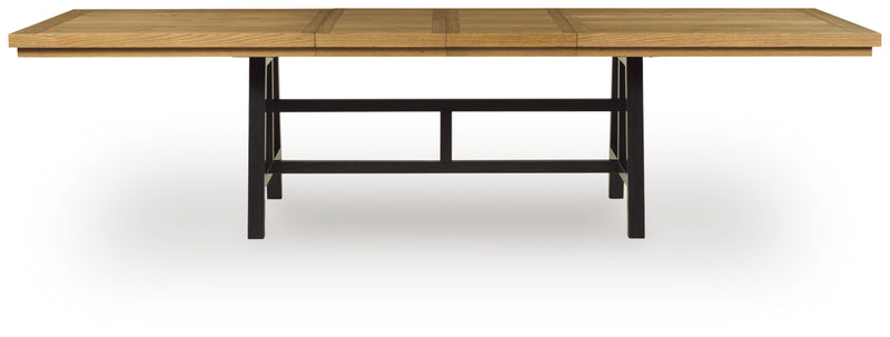 Mesa de comedor extensible rectangular Galliden