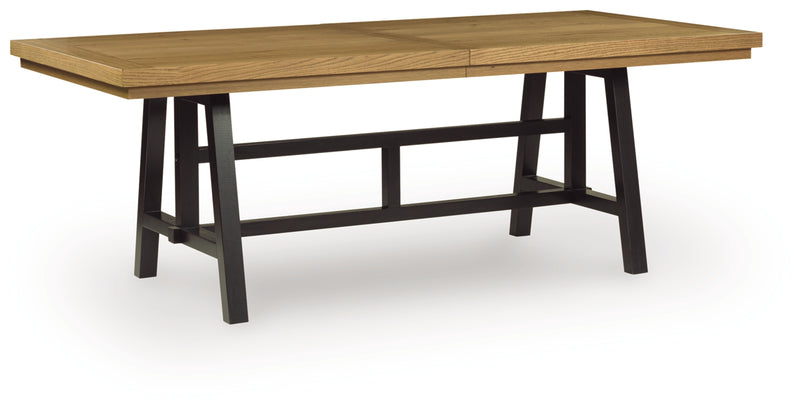 Mesa de comedor extensible rectangular Galliden