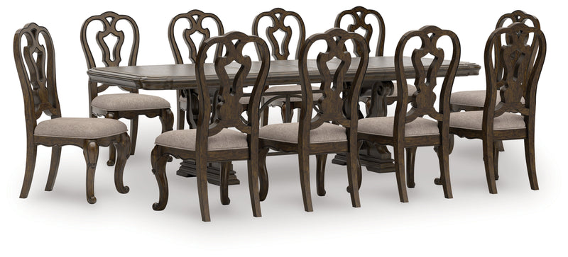 Maylee Dining Set (Up to 10 Chairs)