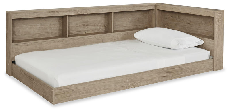 Oliah Bookcase Storage Bed
