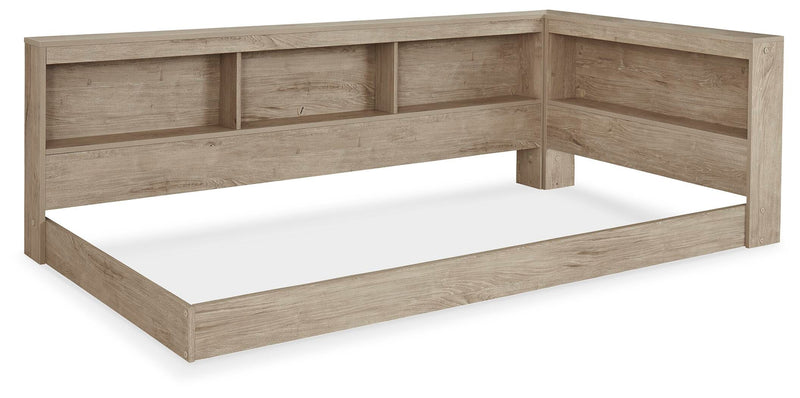 Oliah Bookcase Storage Bed