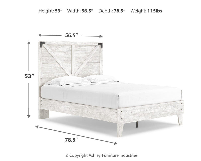 Shawburn Crossbuck Panel Platform Bed