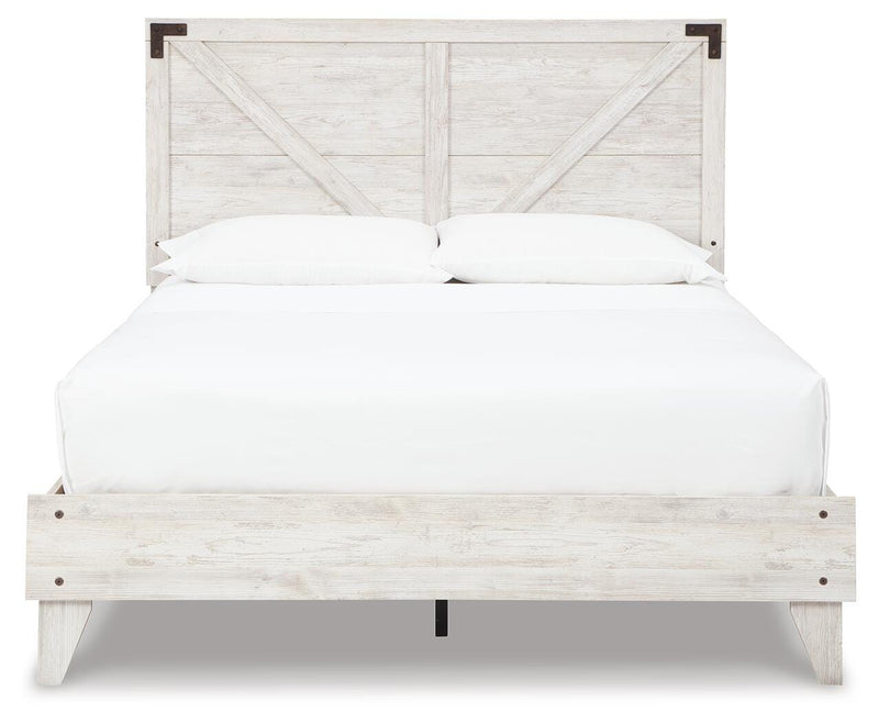Shawburn Crossbuck Panel Platform Bed