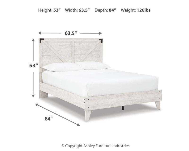 Shawburn Crossbuck Panel Platform Bed