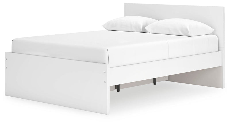 Onita Panel Platform Bed with 1 Side Storage