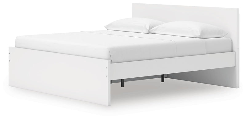 Onita Panel Platform Bed with Storage