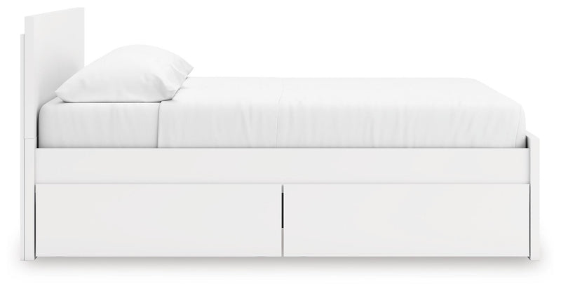 Onita Panel Platform Bed with Storage