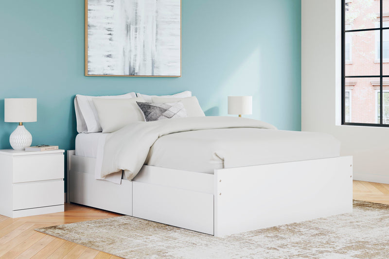 Onita Platform Bed with 1 Side Storage
