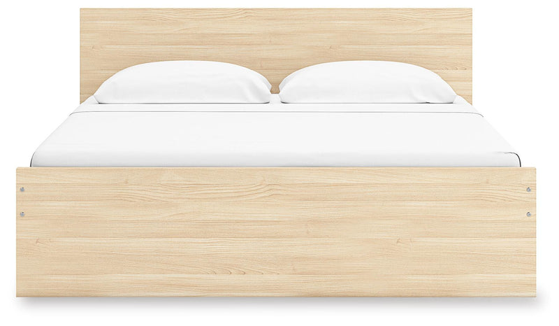 Onita Panel Platform Bed with 1 Side Storage