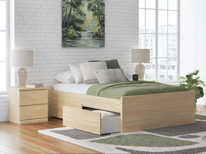 Onita Platform Bed with 1 Side Storage