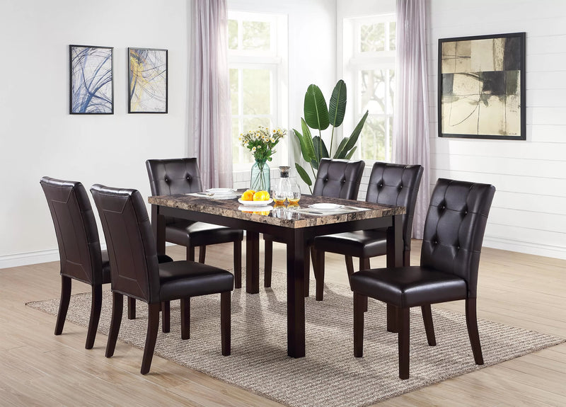 Charletta Dining Table and 6 Chairs