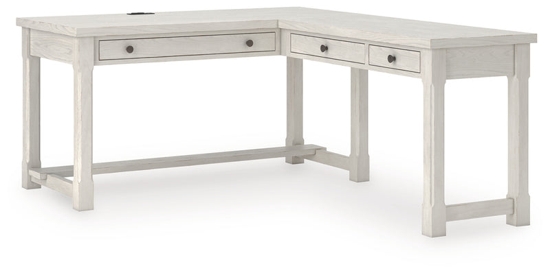 Robbinsdale L-Shaped Home Office Desk