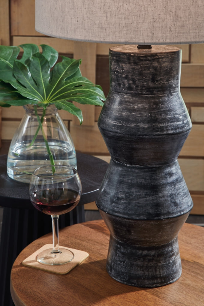 Lámpara de Mesa de Terracota Kerbert