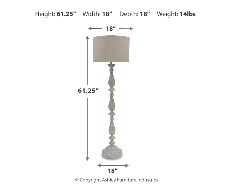 Bernadate Poly Floor Lamp