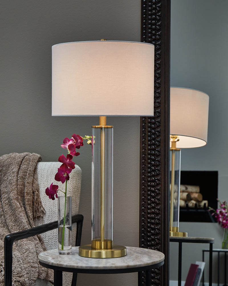 Orenman Glass Table Lamp