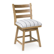 Ridgester Upholstered Swivel Barstool