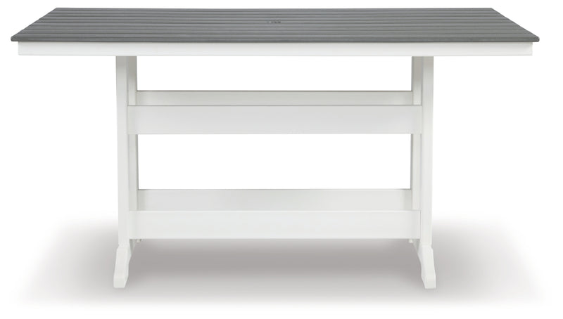 Transville RECT COUNTER TABLE with Umbrella Option