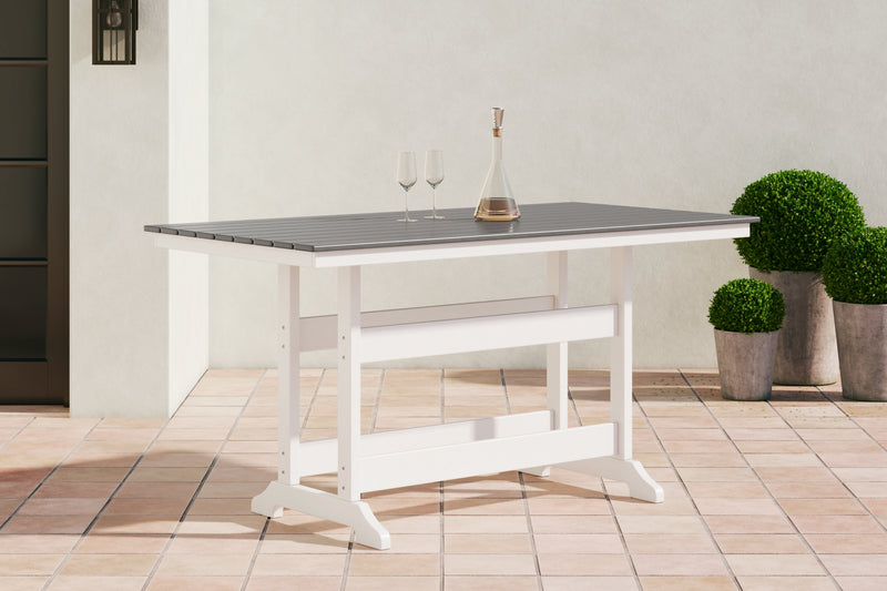 Transville RECT COUNTER TABLE with Umbrella Option