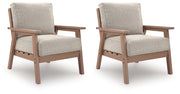 Cliffs Beach Lounge Chair w/Cushion (2/CN)