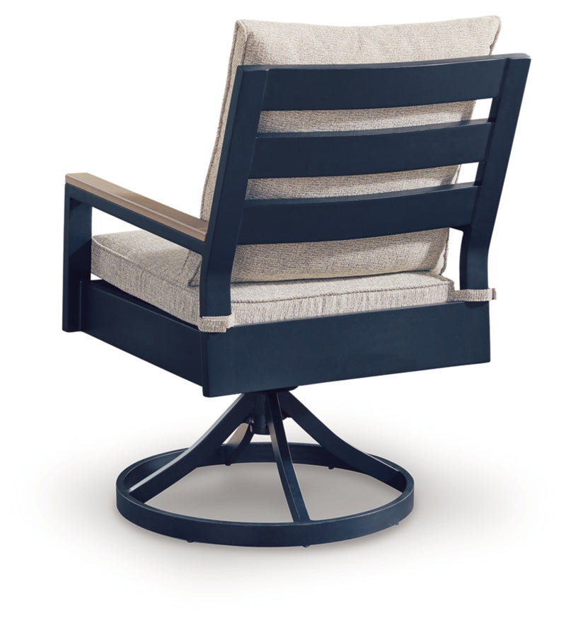 Sillón giratorio Mabry Shores con cojín