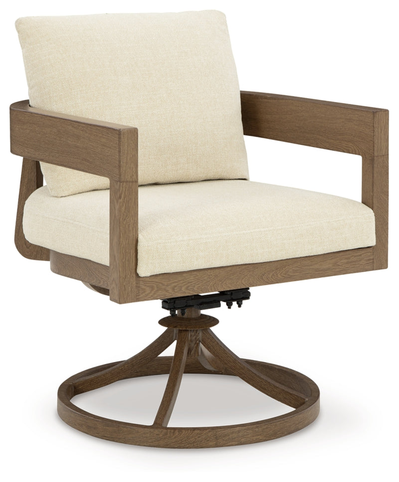 Sillón giratorio Serene Bay con cojín