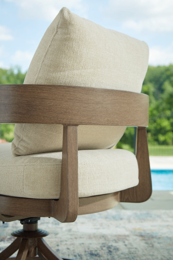 Sillón giratorio Serene Bay con cojín