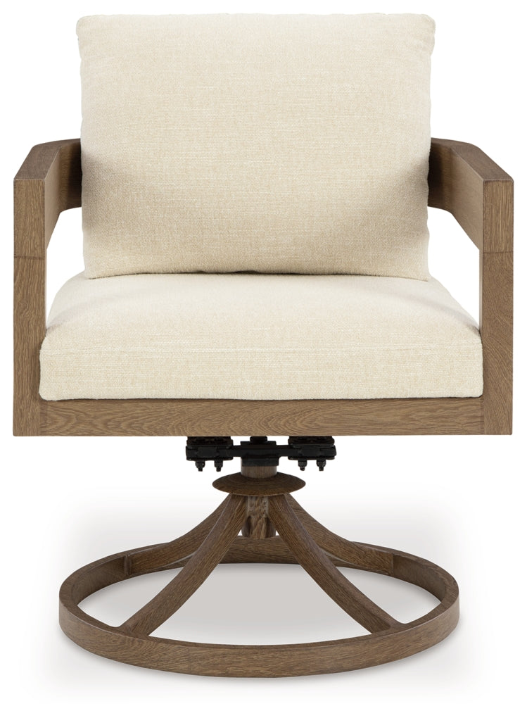 Sillón giratorio Serene Bay con cojín