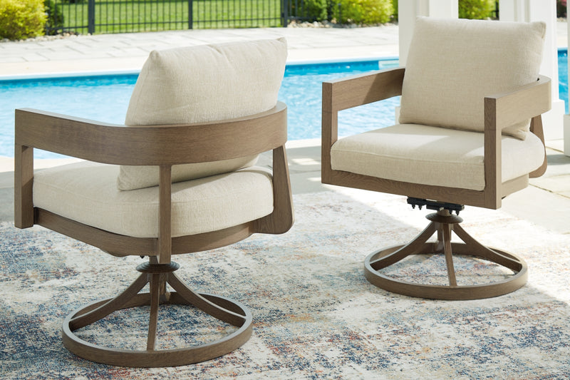 Sillón giratorio Serene Bay con cojín