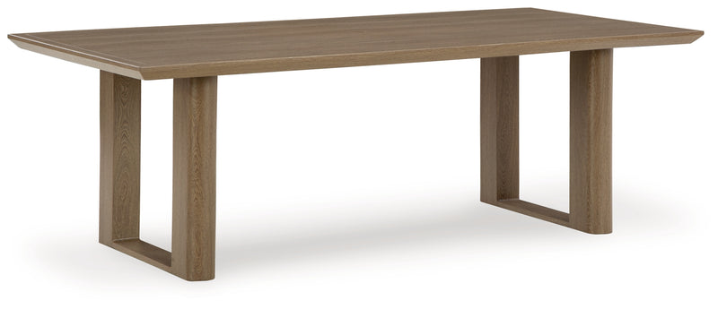 Serene Bay RECT Dining Table with Umbrella Option