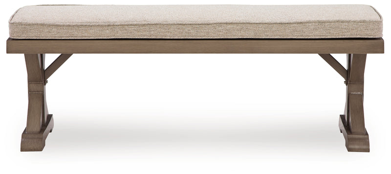 Revare Beach Bench with Cushion