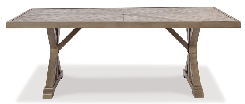 Mesa de comedor Beachcroft RECT con opción de sombrilla