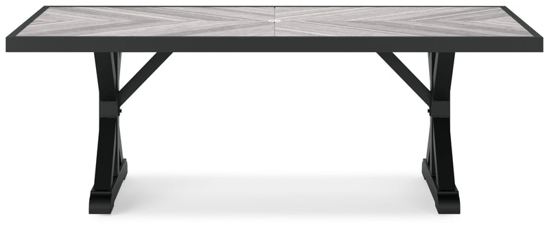 Mesa de comedor Beachcroft RECT con opción de sombrilla