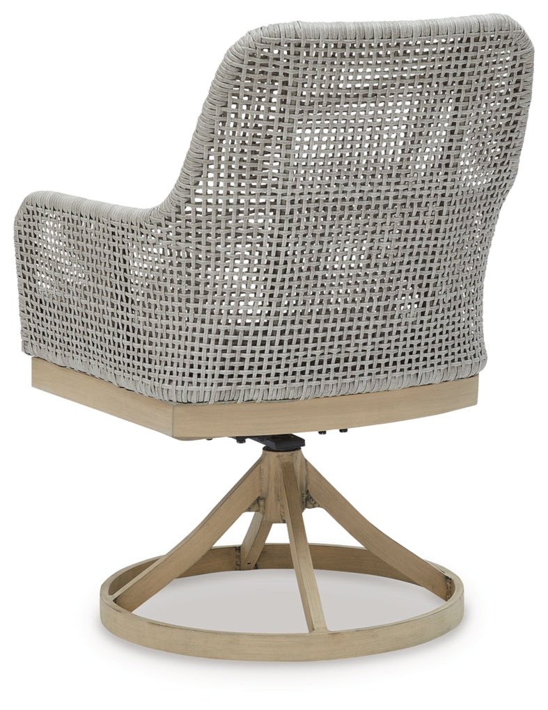 Sillón giratorio Seton Creek con cojín
