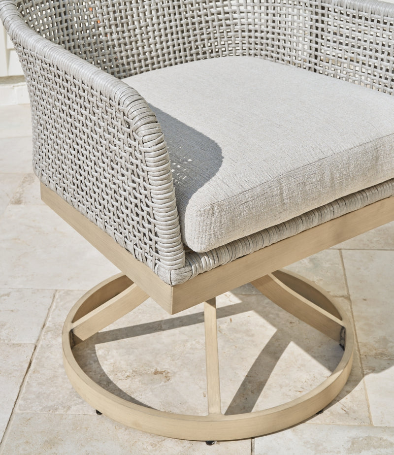Sillón giratorio Seton Creek con cojín