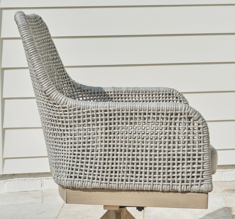 Sillón giratorio Seton Creek con cojín