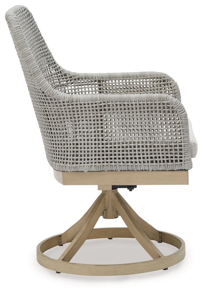 Sillón giratorio Seton Creek con cojín