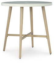 Seton Creek Round Bar Table with Umbrella Option