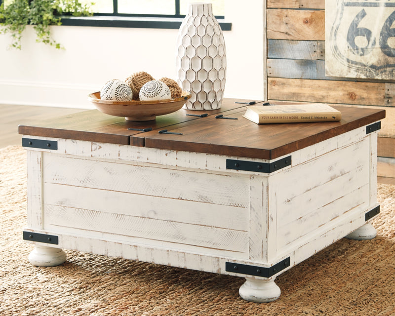 Mesa de centro Wystfield con almacenamiento