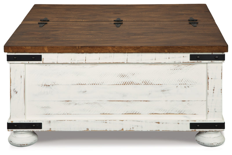 Mesa de centro Wystfield con almacenamiento