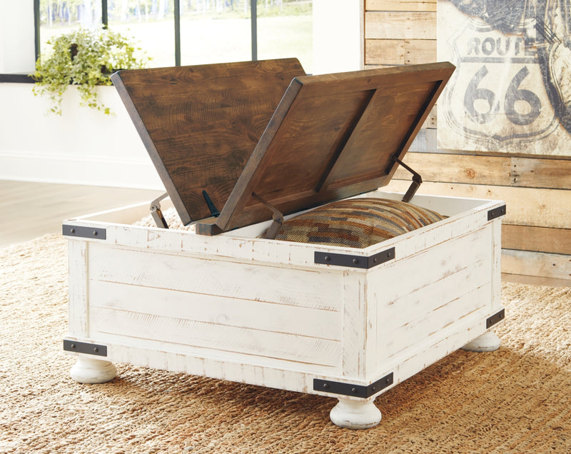 Mesa de centro Wystfield con almacenamiento