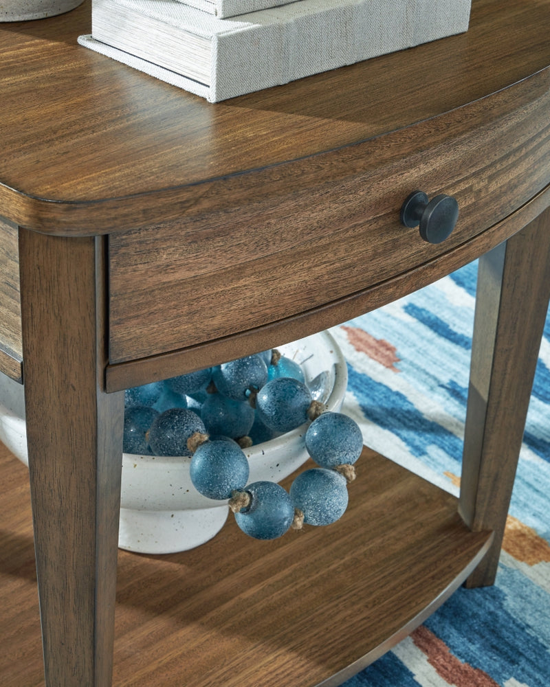 Mesa auxiliar rectangular Burkbyer