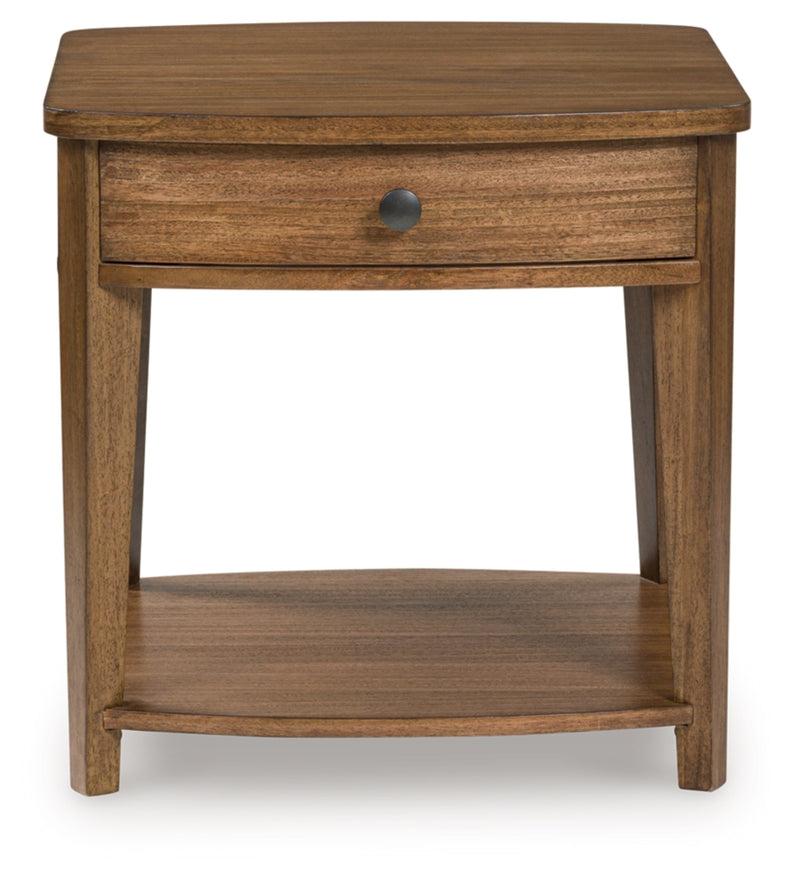 Mesa auxiliar rectangular Burkbyer