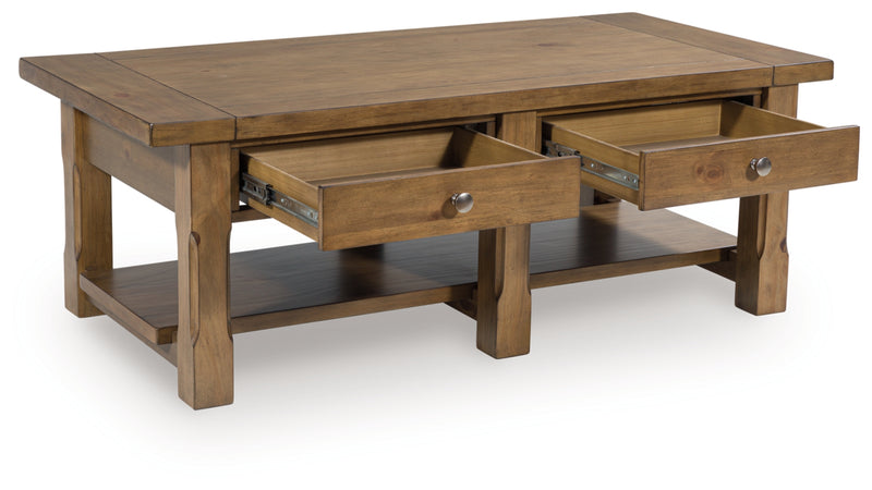 Vandenmore Rectangular Cocktail Table