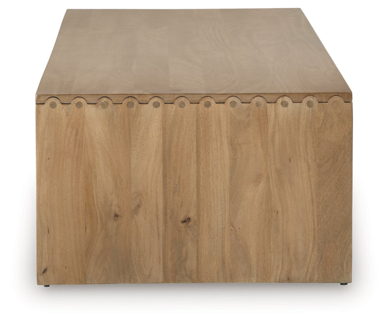 Mesa de centro rectangular Ella Grove