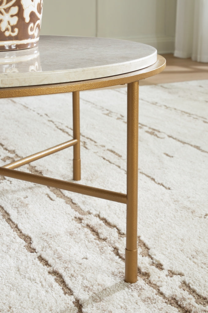 Alben Round Cocktail Table