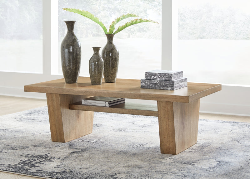 Mesa de centro rectangular Kristiland