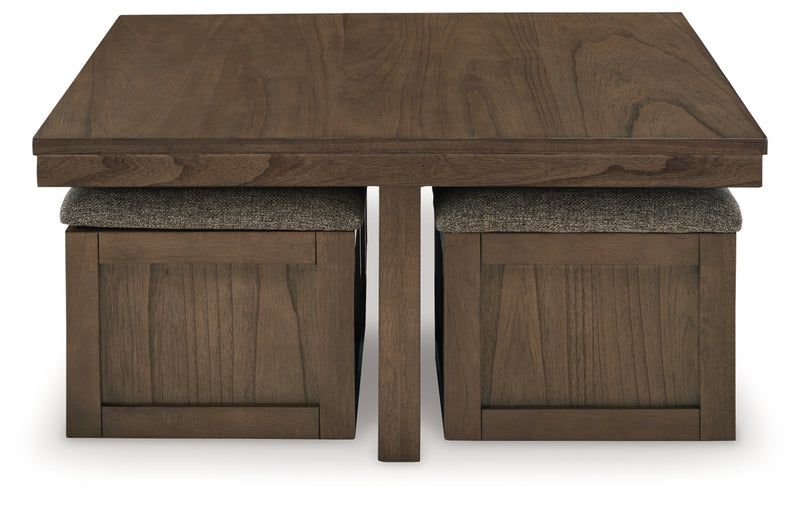 Boardernest Cocktail Table w/4 Stools