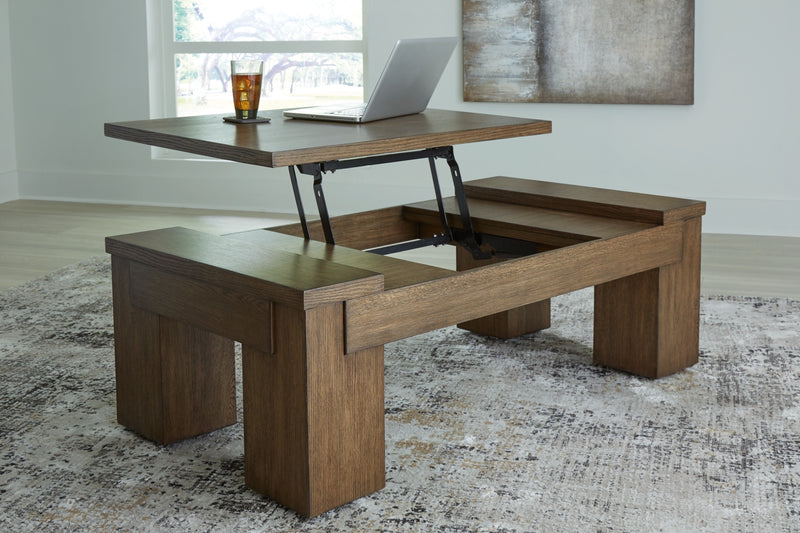 Mesa de centro elevable Rosswain