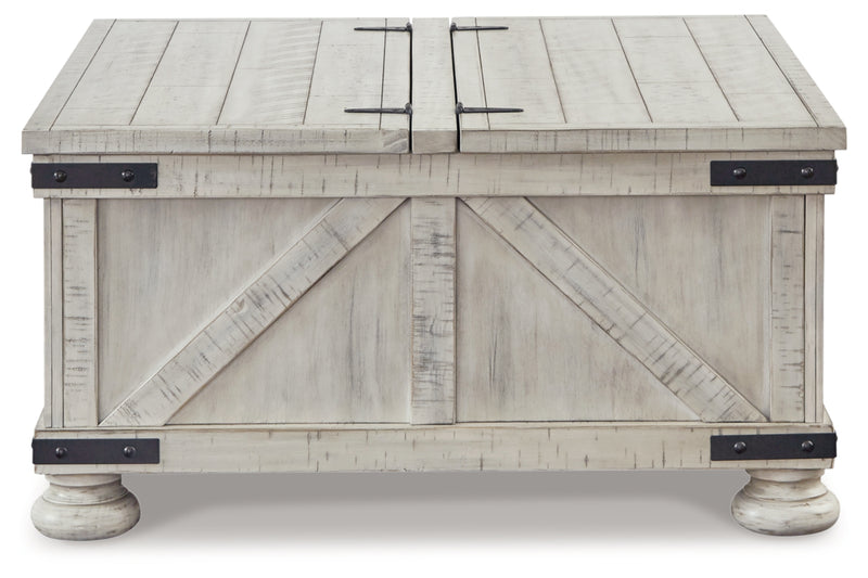 Mesa de cóctel Carynhurst con almacenamiento